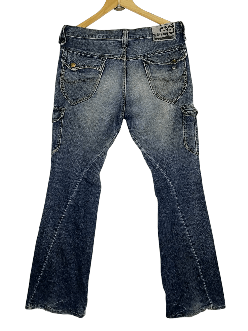 Lee × Vintage Vintage Lee Raider Distressed Denim Cargo Size US 38 / EU 54 - 2 Thumbnail