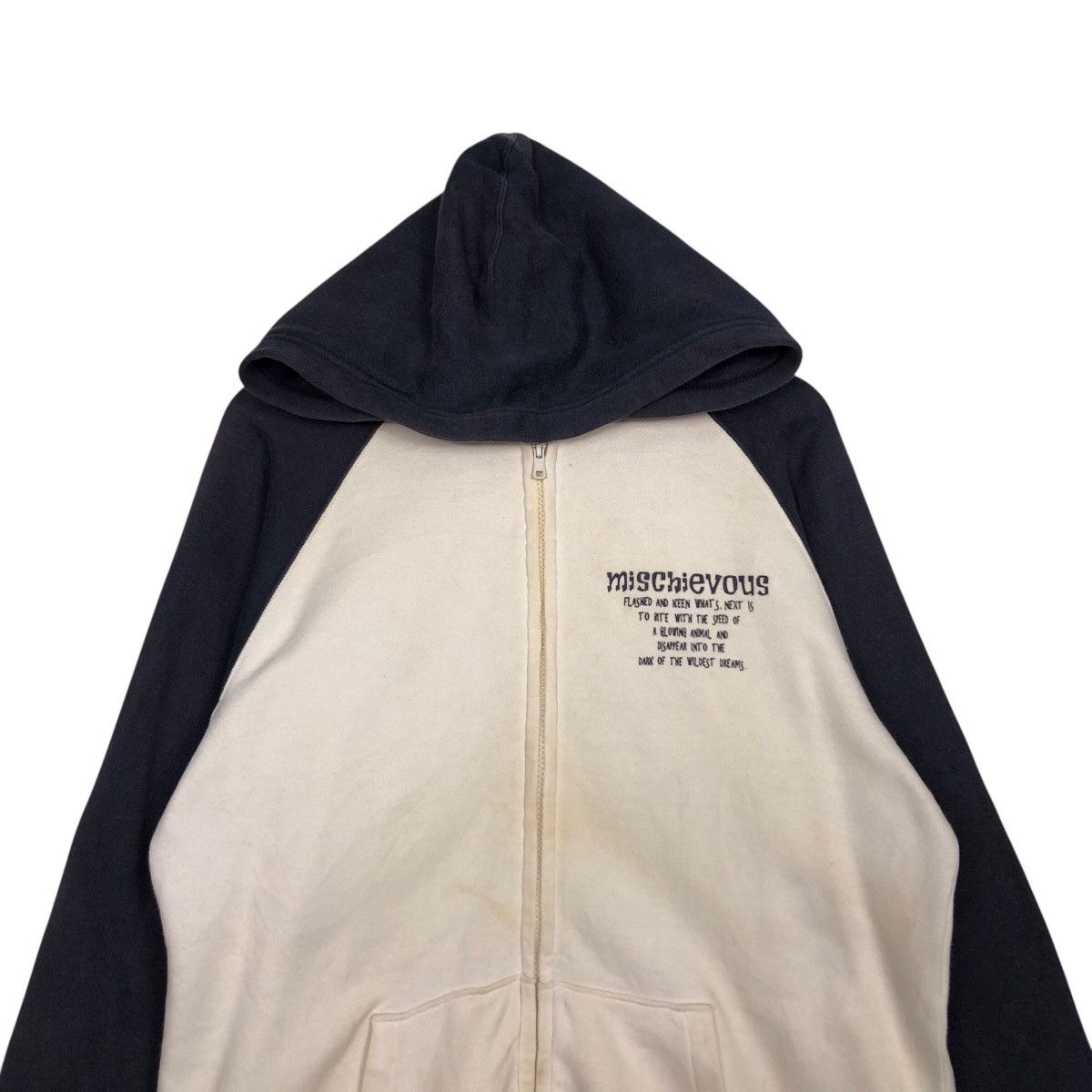 Japanese Brand × Vintage 📌Vintage Zipper Jacket Mischievous Big Logo Punk Style Size US M / EU 48-50 / 2 - 4 Thumbnail