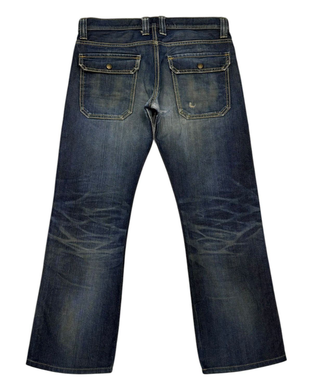 Lee × TMT LEE X TMT JAPAN UNION MADE BUSH PANTS BUSH JEANS Size US 33 - 2 Thumbnail