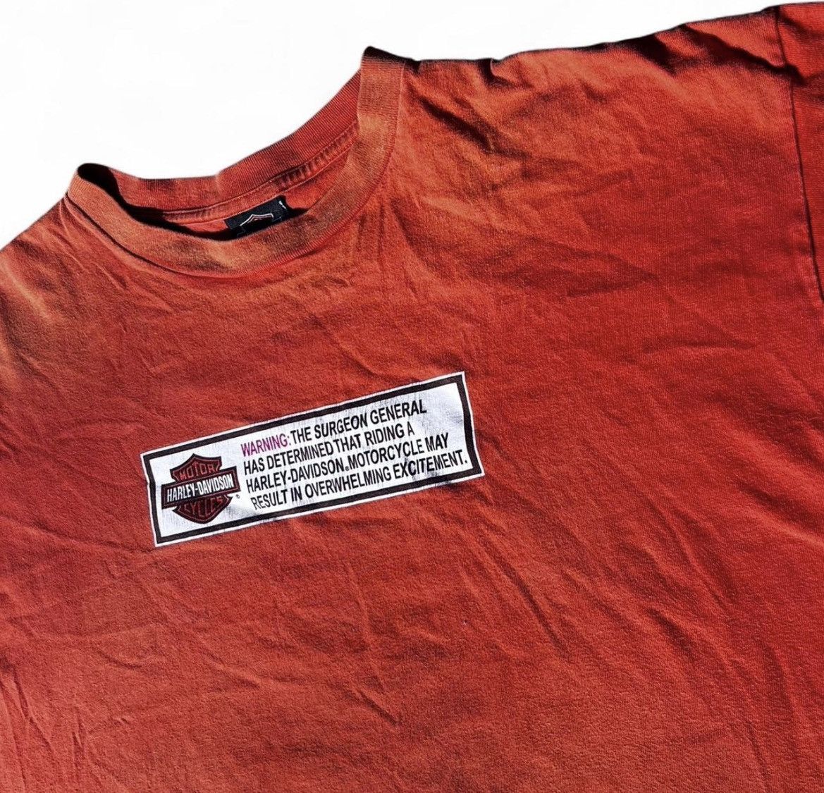 Harley Davidson VINTAGE Harley Davidson "Surgeon General" Graphic Tee - 2X Size US XXL / EU 58 / 5 - 2 Thumbnail