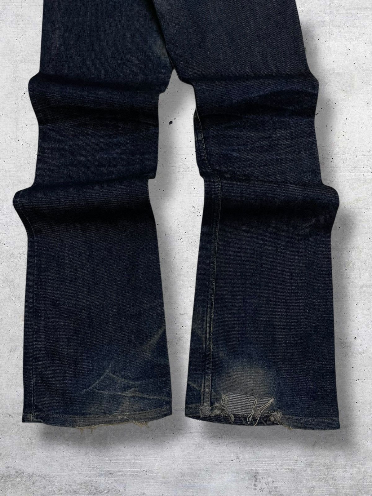 Levi's Vintage Clothing VINTAGE 517 LEVIS 90S DESIGNER USA FLARED DISTRESSED DENIM Size US 28 / EU 44 - 10 Thumbnail