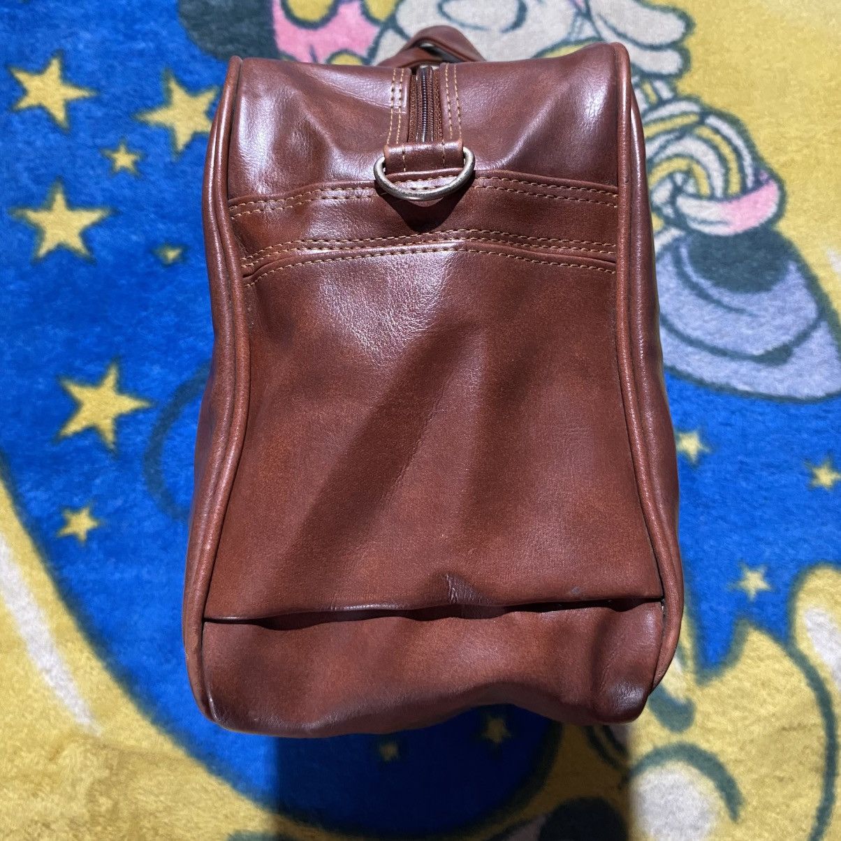 Adidas Vintage Adidas Leather Gym Bag Size ONE SIZE - 6 Thumbnail