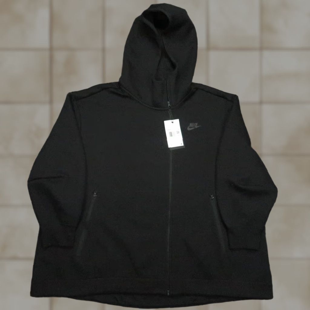 Nike Nike Hoodie Womens 3X Black NSW Tech Fleece Oversized Full Zip Hooded Jacket NWT Size XXL / US 16-18 / IT 52-54 - 1 Thumbnail