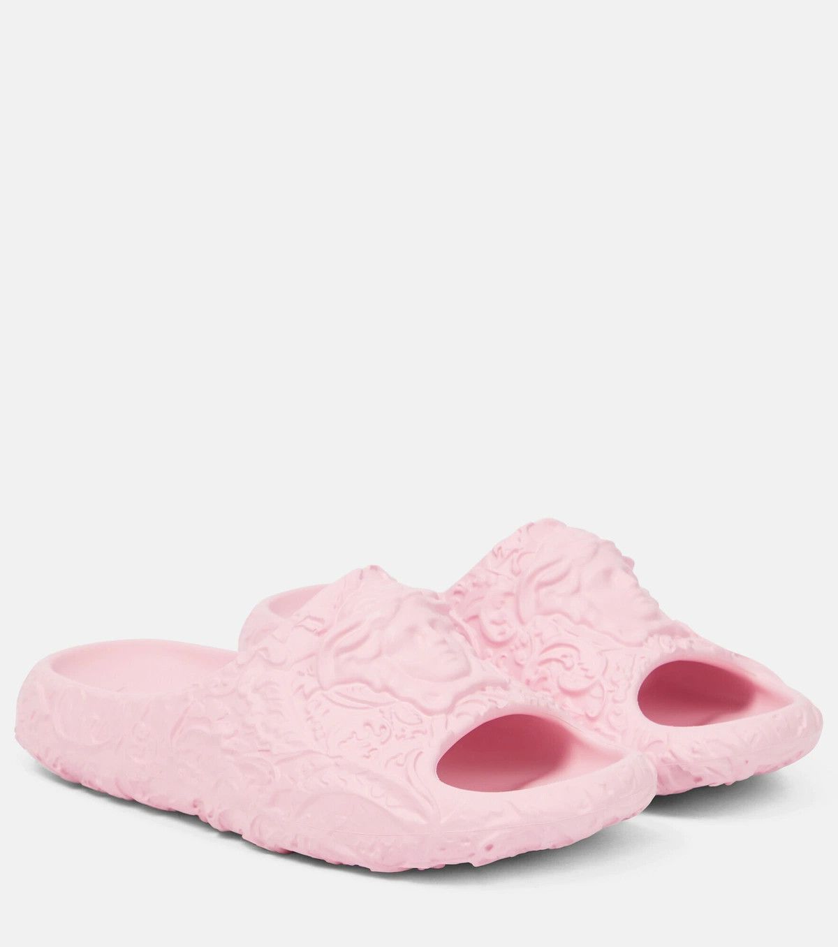 Versace o1y0226 Rubber Slippers in Pink Size US 8 / IT 38 - 1 Thumbnail