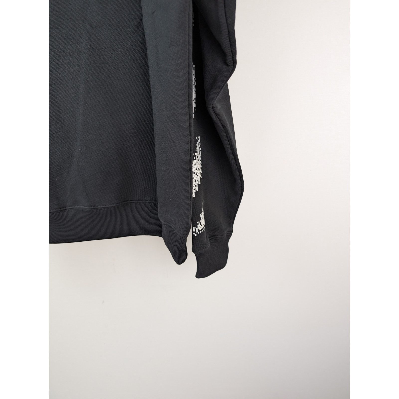 Off-White o1rshd1 Pixel Diag Skate Hoodie in Black/White Size US L / EU 52-54 / 3 - 14 Thumbnail