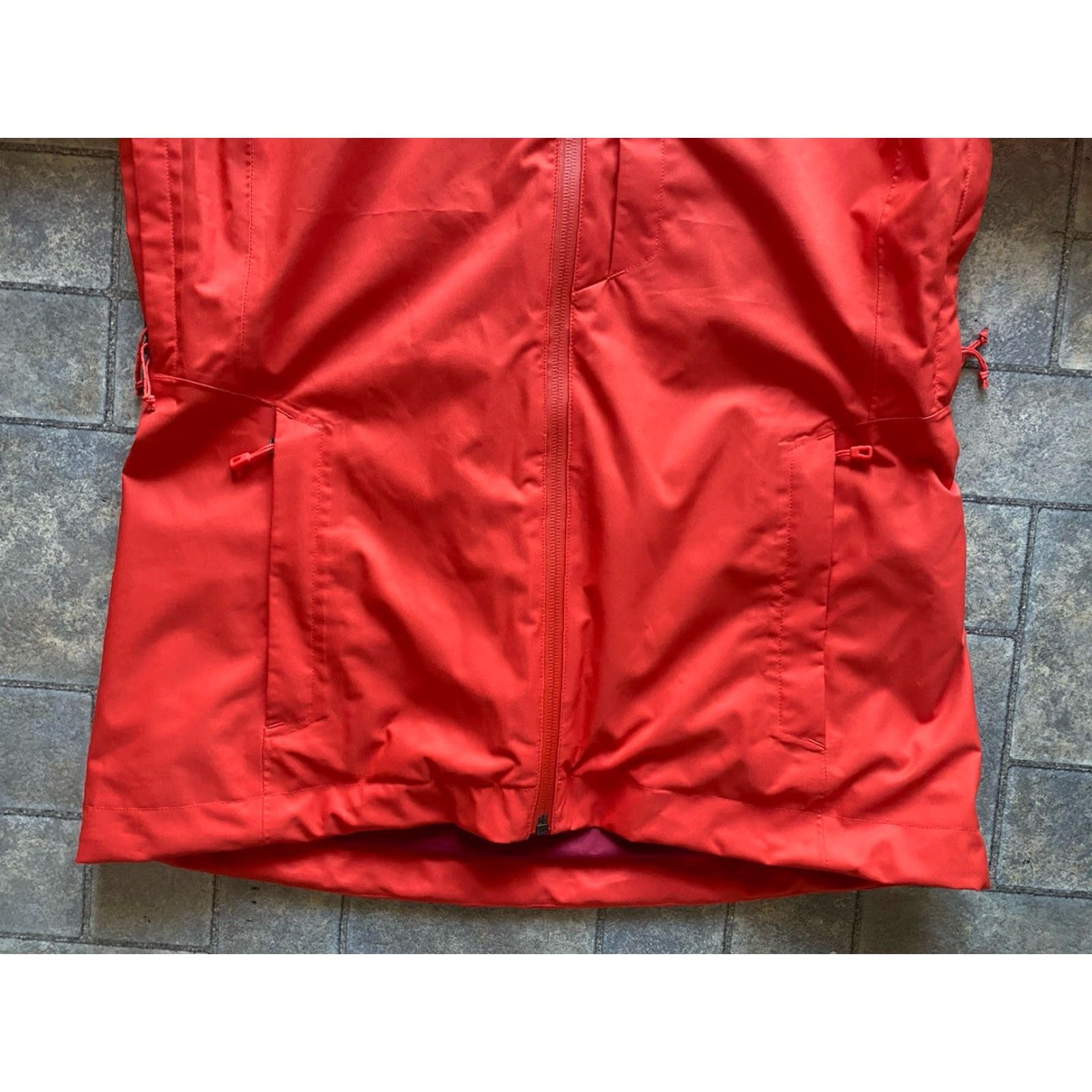 Patagonia Patagonia Jacket Womens XS Red/Orange H2NO Recco Full Zip Hooded Outdoor Ski Size XS / US 0-2 / IT 36-38 - 3 Thumbnail