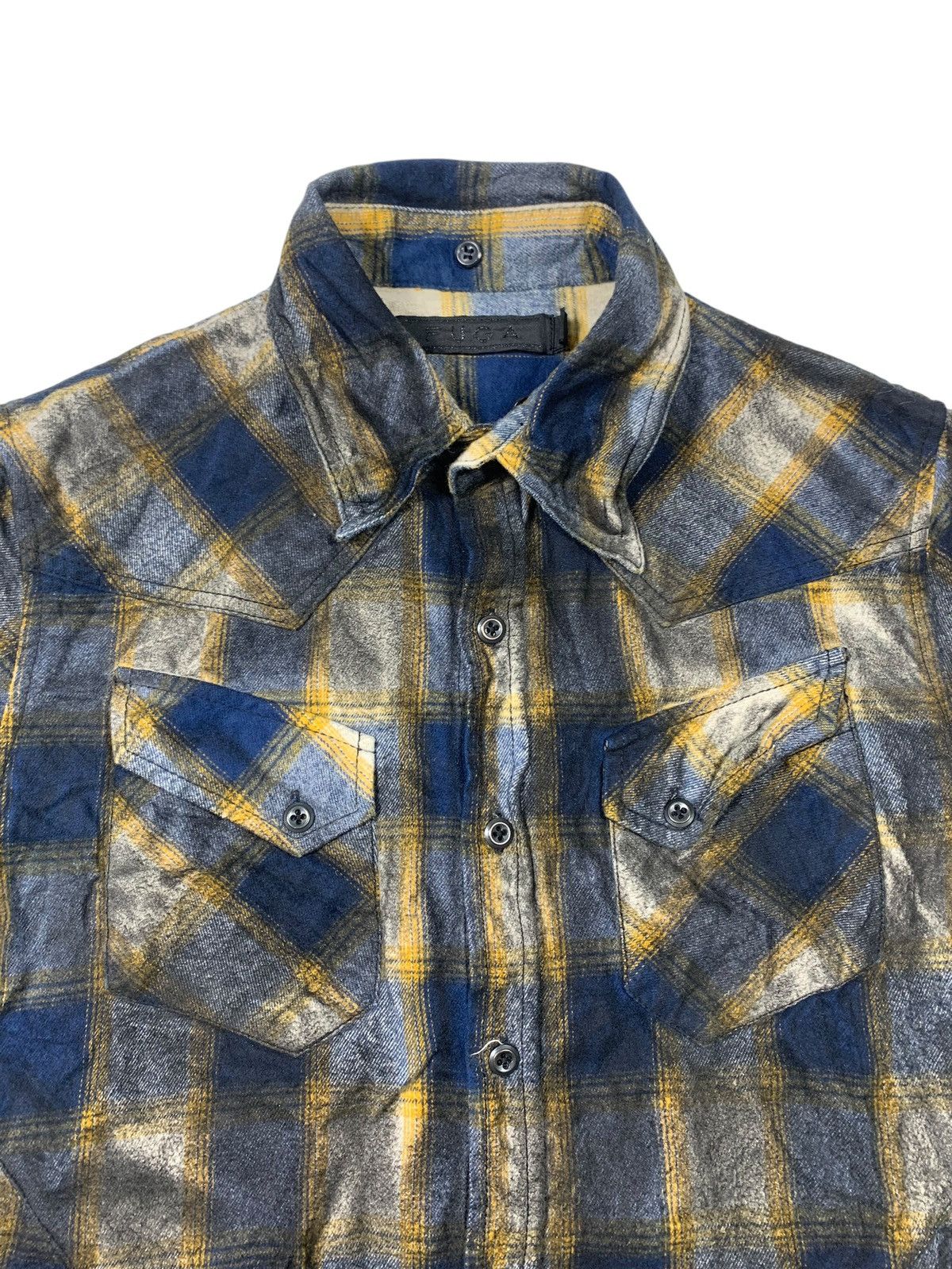 14th Addiction × GOSTAR DE FUGA FUGA DE PLAID SHIRT Size US M / EU 48-50 / 2 - 2 Thumbnail