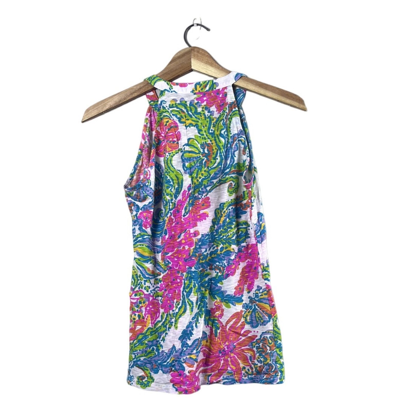 Lilly Pulitzer Women's Colorful Floral Lilly Pulitzer Tank Top XS Size XS / US 0-2 / IT 36-38 - 3 Thumbnail