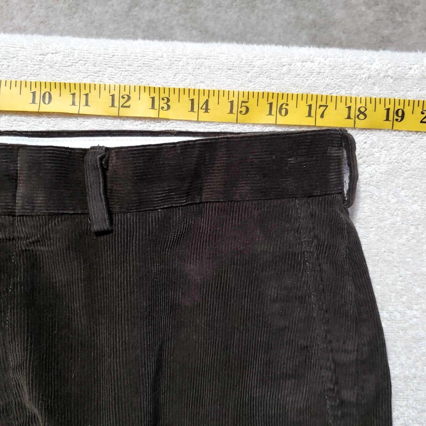 Lands' End VINTAGE Lands' End Pants Men 36x29 Corduroy Khaki Tan Classic Chino Straight Pockets Classic Fit Brown Mens Size US 36 / EU 52 - 3 Thumbnail