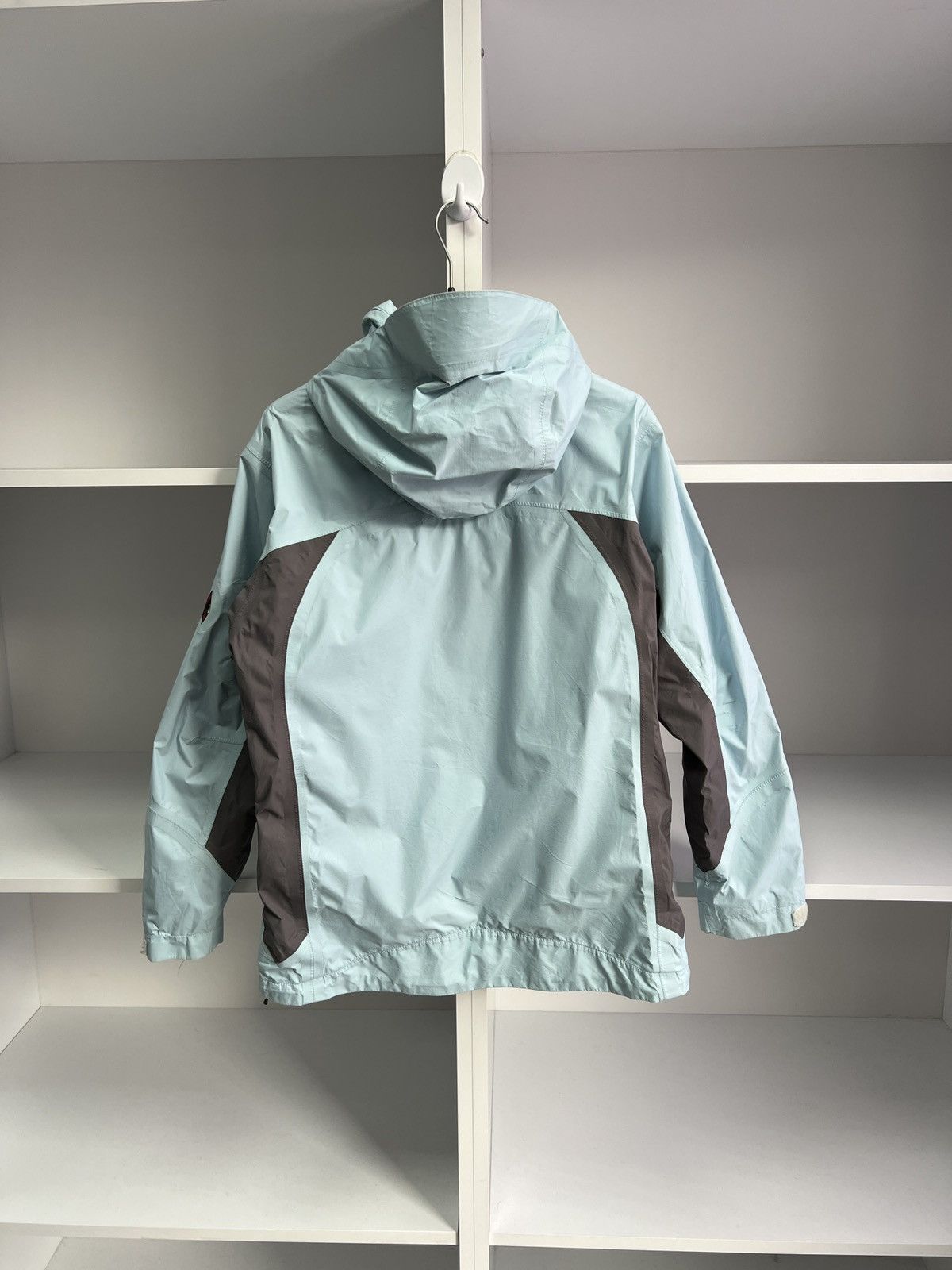 Mammut × Vintage Vintage MAMMUT GORE-TEX Light Blue Hooded women’s Jacket Size S / US 4 / IT 40 - 20 Thumbnail
