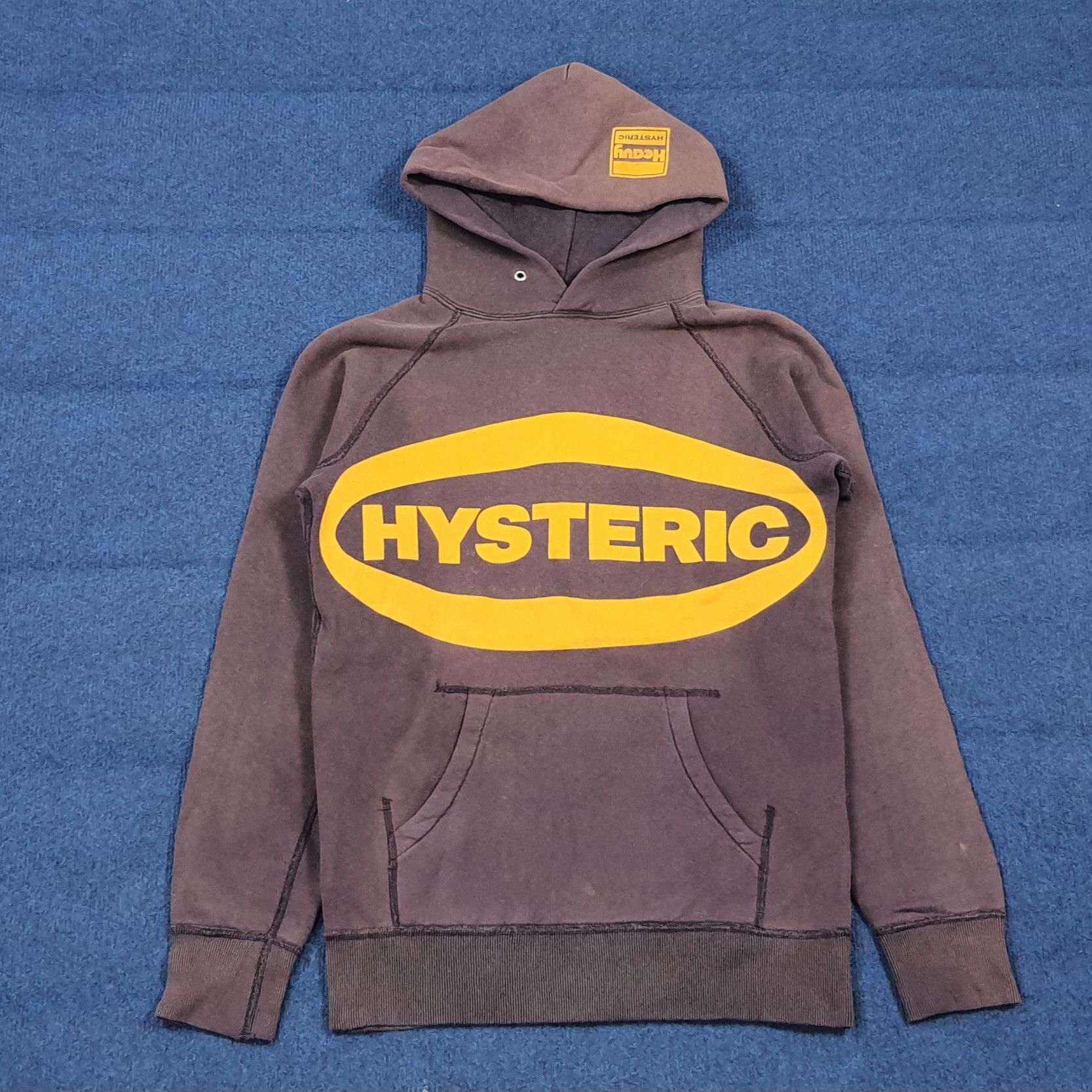 Hysteric Glamour Vintage 90s Hysteric Glamour "Heavy" Big Logo Hoodie C289N22 Size US XS / EU 42 / 0 - 1 Thumbnail