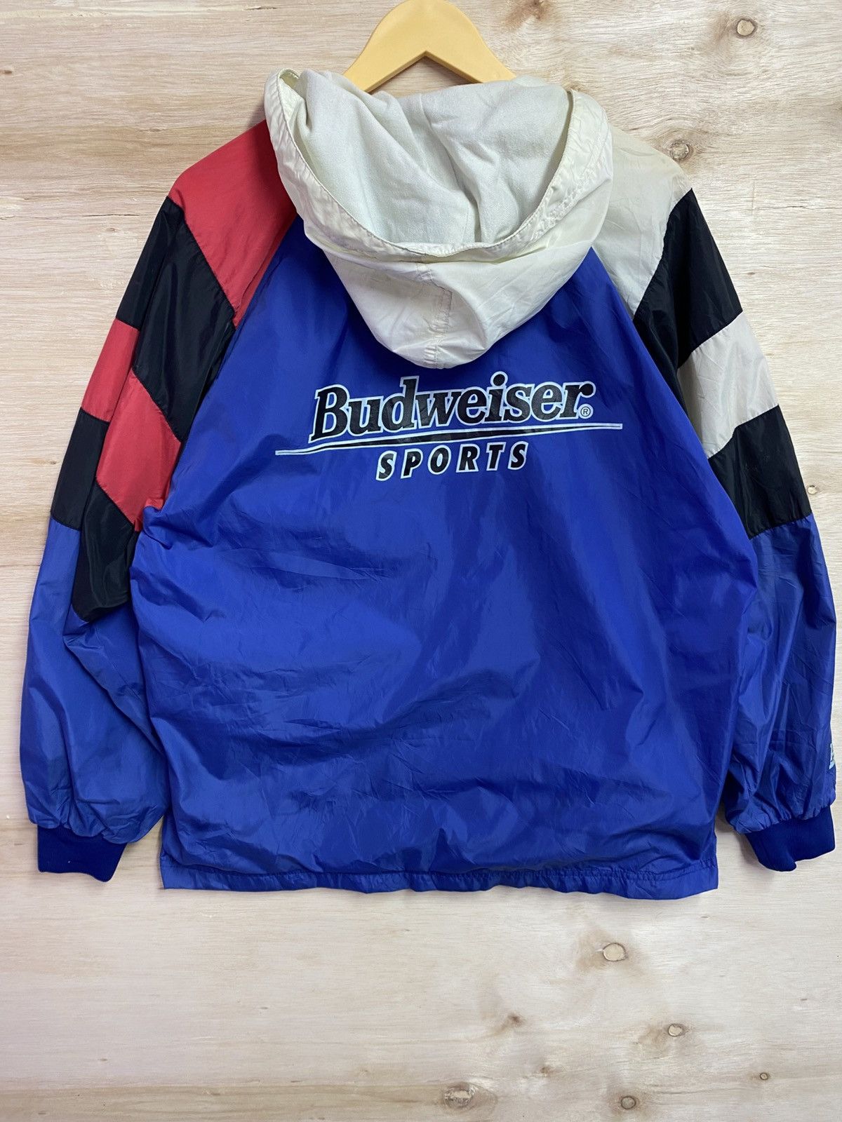 Budweiser vintage budweiser windbraker Size US XL / EU 56 / 4 - 10 Thumbnail
