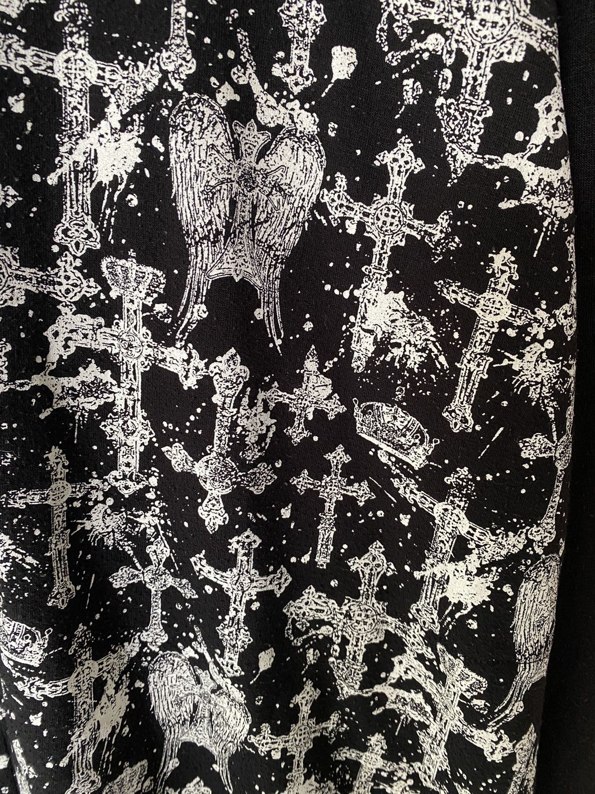 Japanese Brand ALGONQUINS Japan all cross logo knit Vkei Size L / US 10 / IT 46 - 8 Thumbnail