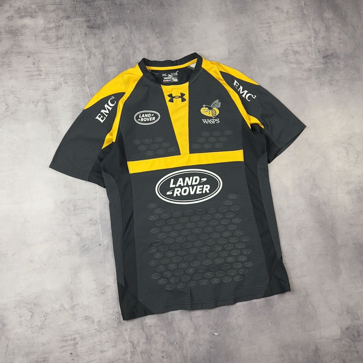 Jersey × Under Armour × Vintage Rare ! Vintage Wasps Rugby Shirt Jersey ...