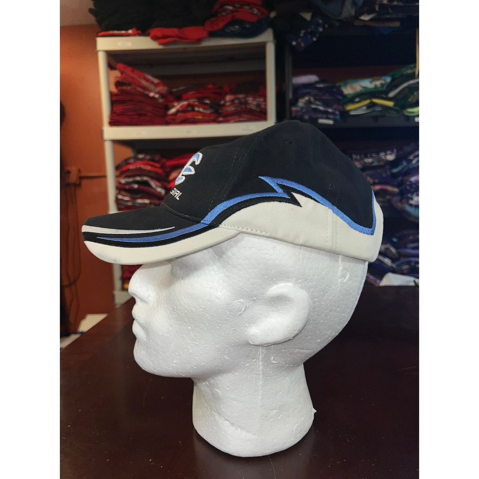 Vintage Vintage Cruel Girl Hat Blue Black X Strapback Cap Headwear Size ONE SIZE - 3 Thumbnail