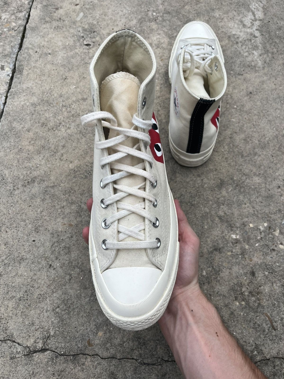 Comme des Garcons PLAY × Converse Comme des Garçons Play Converse All Star Size US 8.5 / EU 41-42 - 8 Thumbnail
