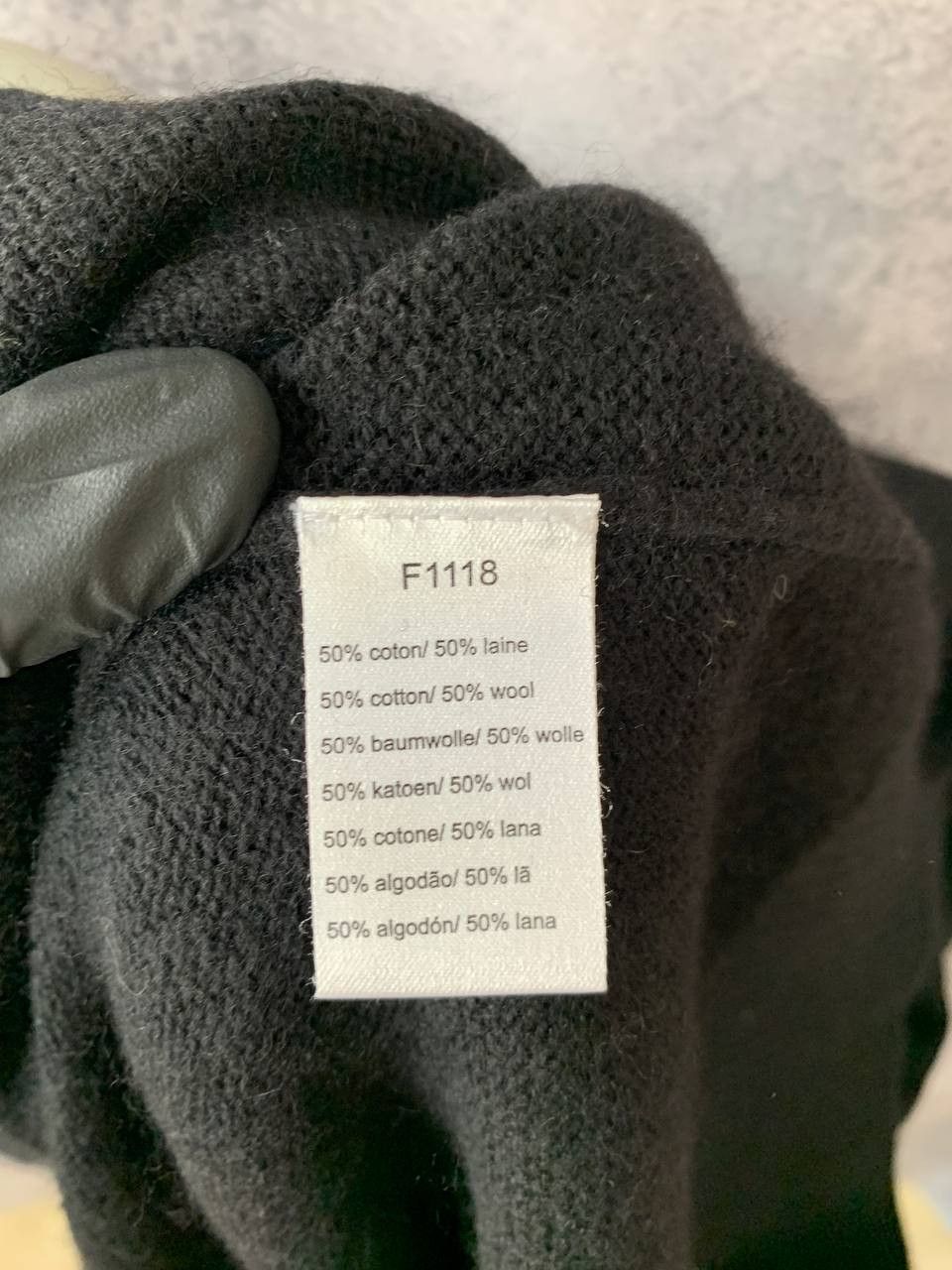 Lacoste × Vintage Lacoste Silver Label 1/4 Zip Wool Sweater Devanlay Vintage Size US XXL / EU 58 / 5 - 11 Thumbnail