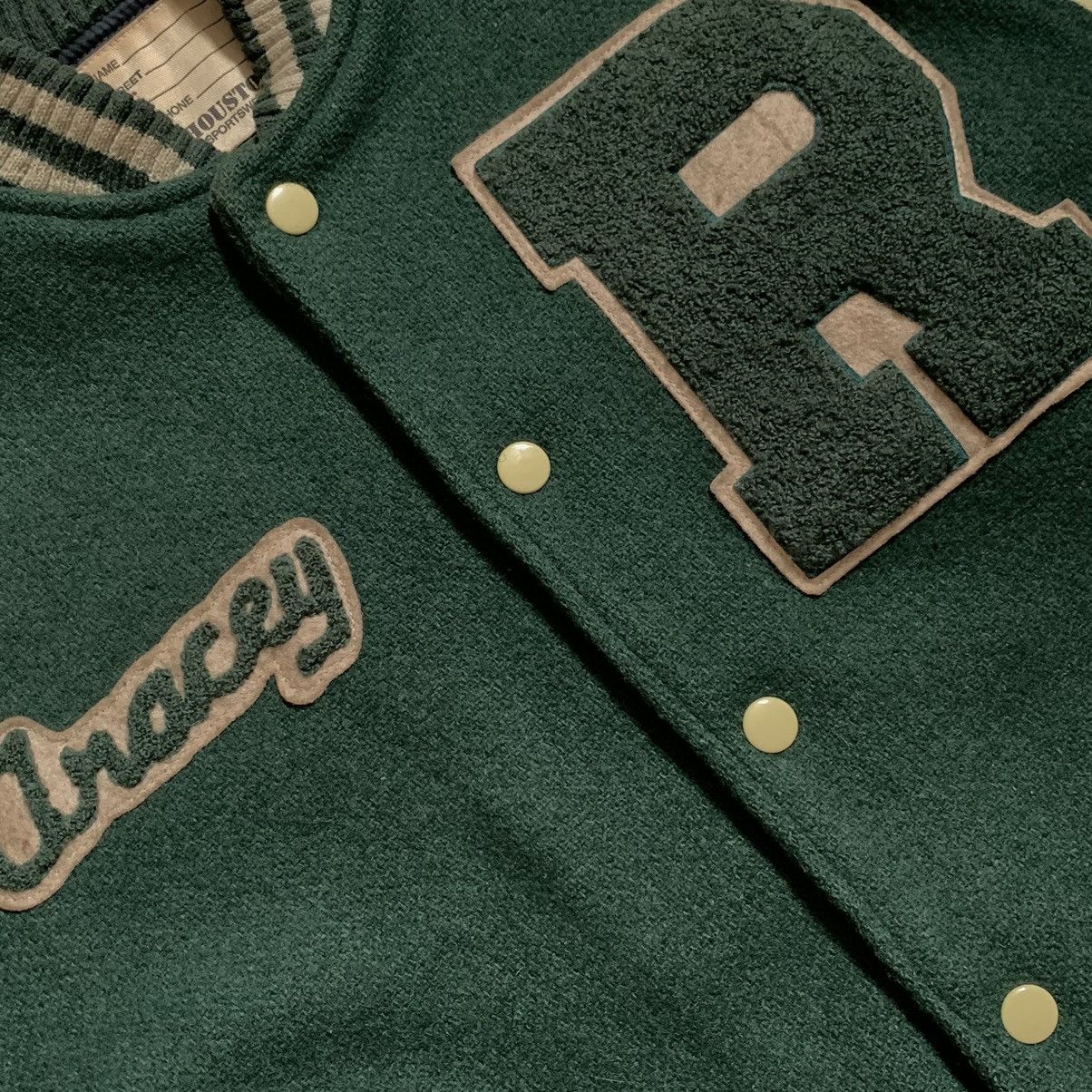 Vintage Vintage 90's HOUSTON Varsity Letterman Jacket Size US M / EU 48-50 / 2 - 3 Thumbnail