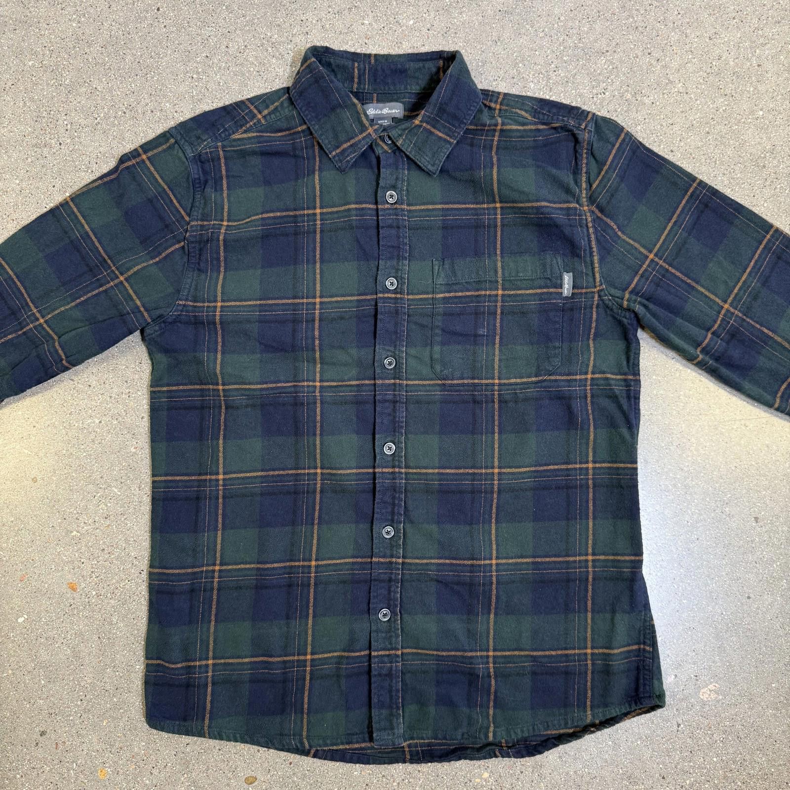 Eddie Bauer Eddie Bauer Shirt Mens M Plaid Flannel Long Sleeve Casual Size US M / EU 48-50 / 2 - 1 Thumbnail
