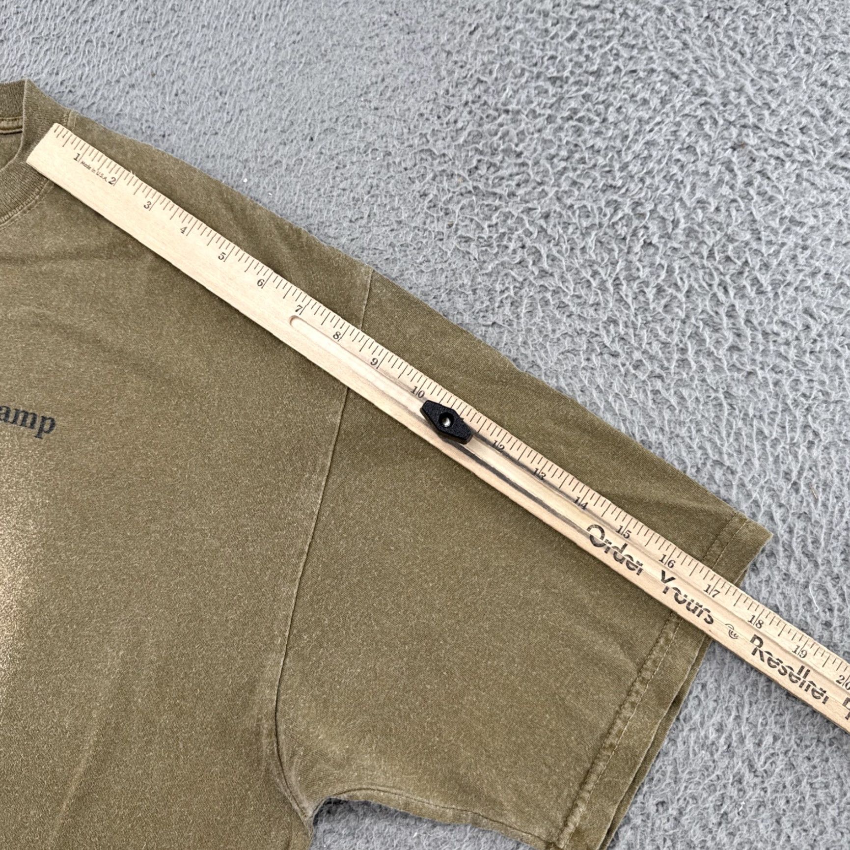 Vintage VTG 90s John Mellencamp Rural Electrification Tour T Shirt Mens Graphic Tee USA Made Brown Cotton Short Sleeve L Rockabilly USA Made Mens Size US L / EU 52-54 / 3 - 7 Thumbnail