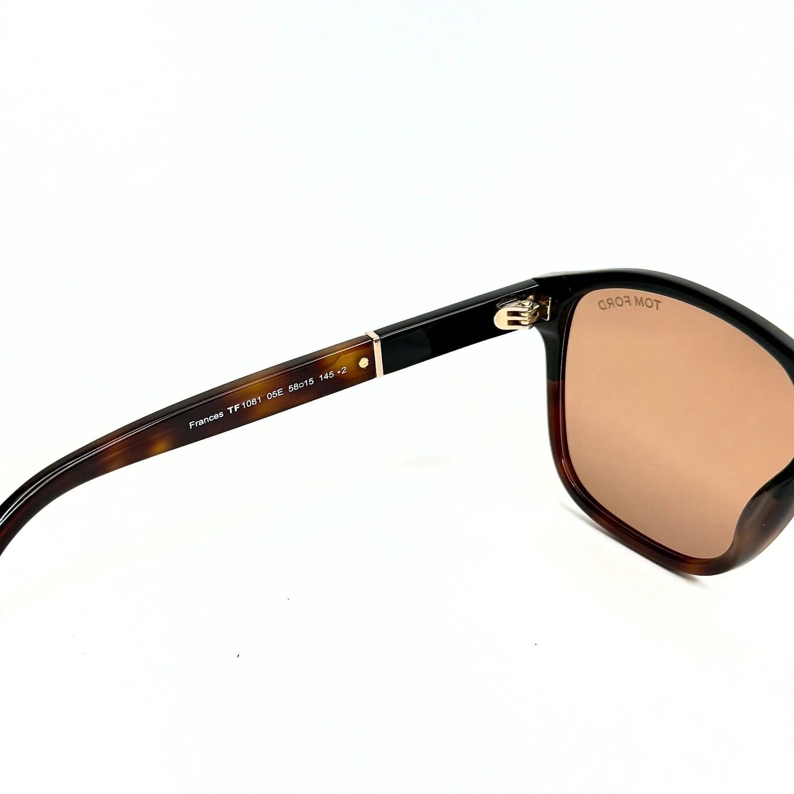 Tom Ford TOM FORD FRANCES TF1081 05E Black Classic Sunglasses 1081 Size ONE SIZE - 6 Thumbnail