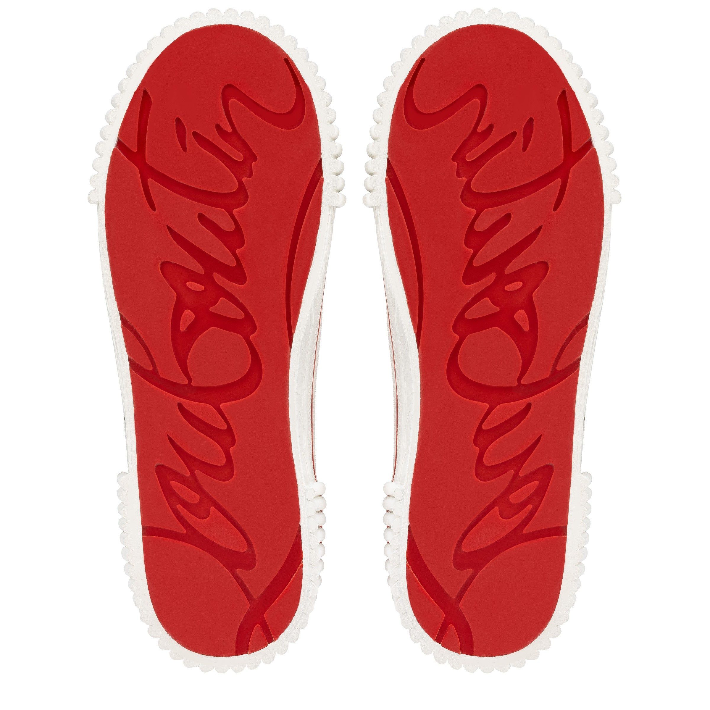 Christian Louboutin o1bcso1str0825 Pedro Junior Flat in White Size US 8 / EU 41 - 6 Thumbnail