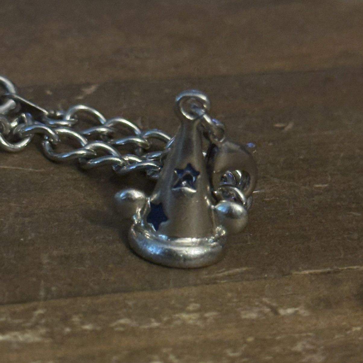 Disney Disney silver tone Sorcerer’s Apprentice charm bracelet Size ONE SIZE - 3 Thumbnail