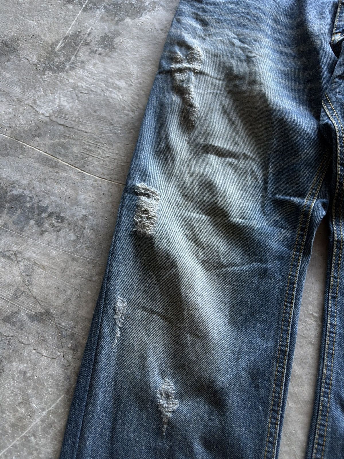 Dolce & Gabbana DOLCE & GABBANA distressed slim fit style Size US 35 - 7 Thumbnail