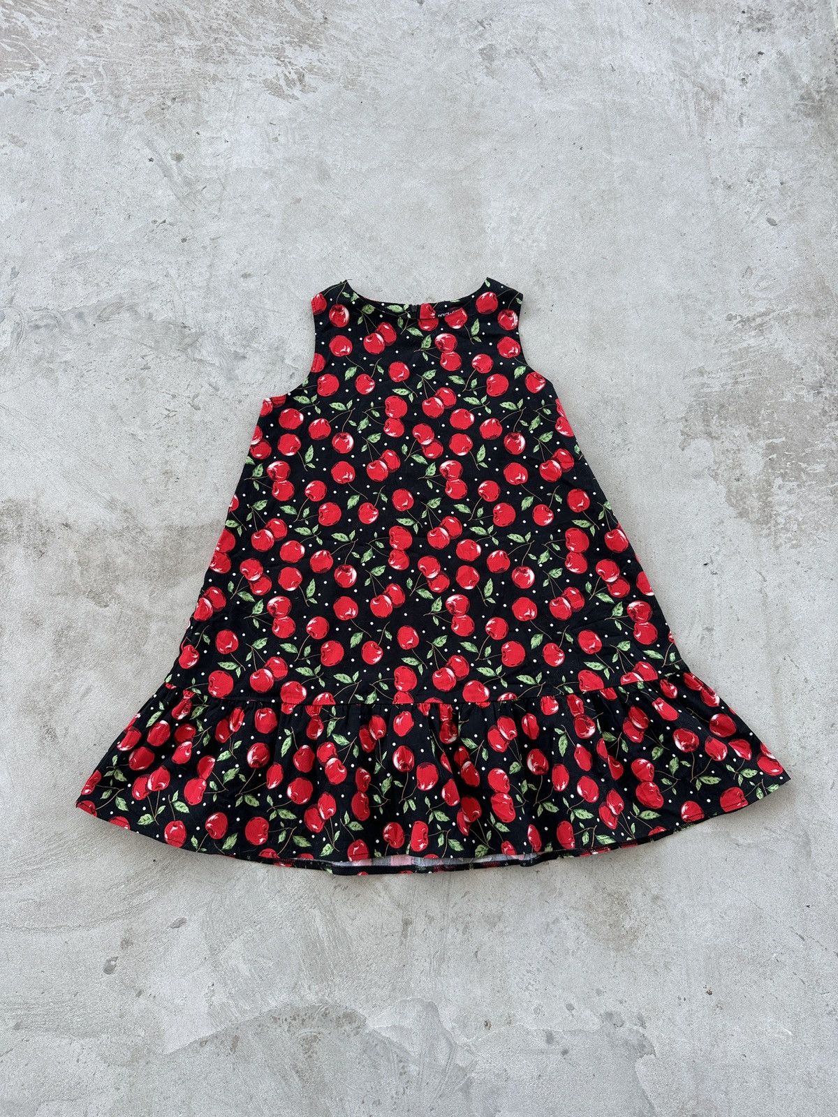 Dolce & Gabbana Dolce & Gabbana Girls Cherry Print Womens Short Dress Size S Size S / US 4 / IT 40 - 1 Thumbnail