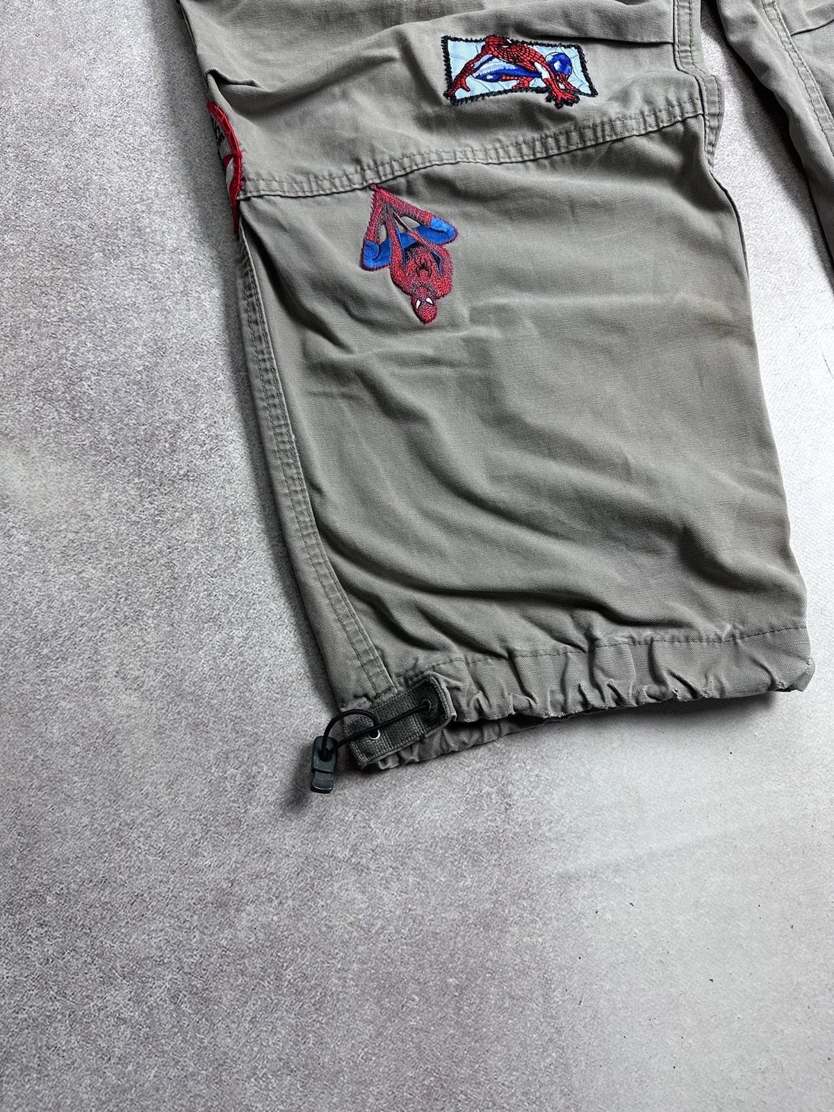 Vintage Vintage Molecule Baggy Patchwork Cargo Pants 35 Size US 35 - 5 Thumbnail