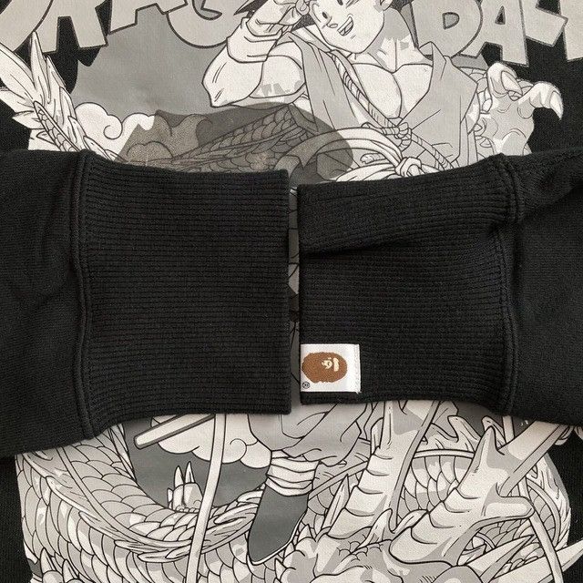 Bape BAPE × Dragon Ball Z APE HEAD Pullover Hoodie a bathing ape Size US S / EU 44-46 / 1 - 7 Thumbnail