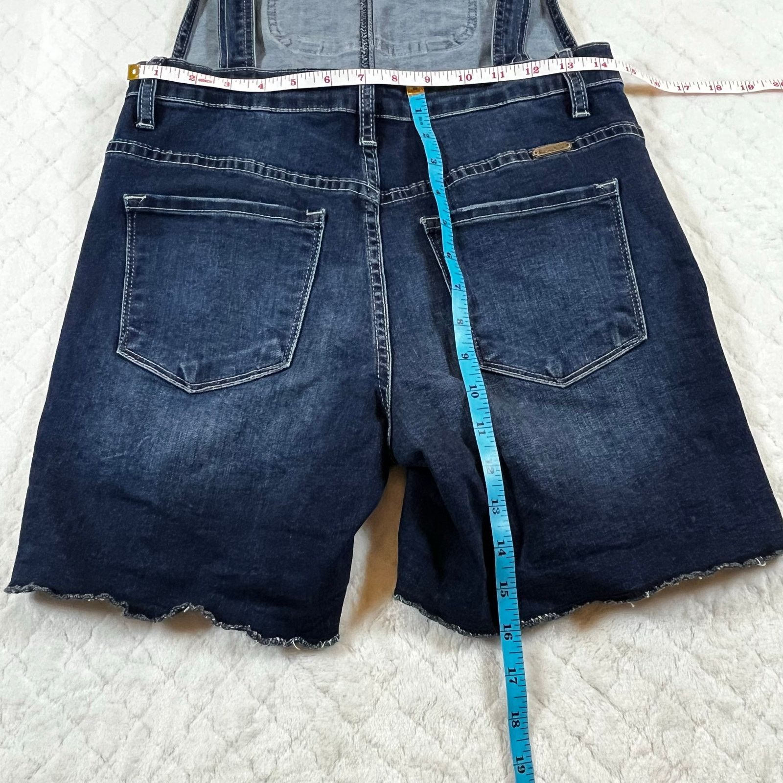 Other KanCan Dafne High Rise Overall Shorts - excellent condition Size 29" - 7 Thumbnail