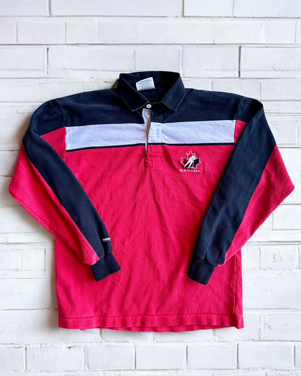 Barbarian × Vintage 2000s Barbarian Team Canada Long Sleeve Size US L / EU 52-54 / 3 - 1 Thumbnail