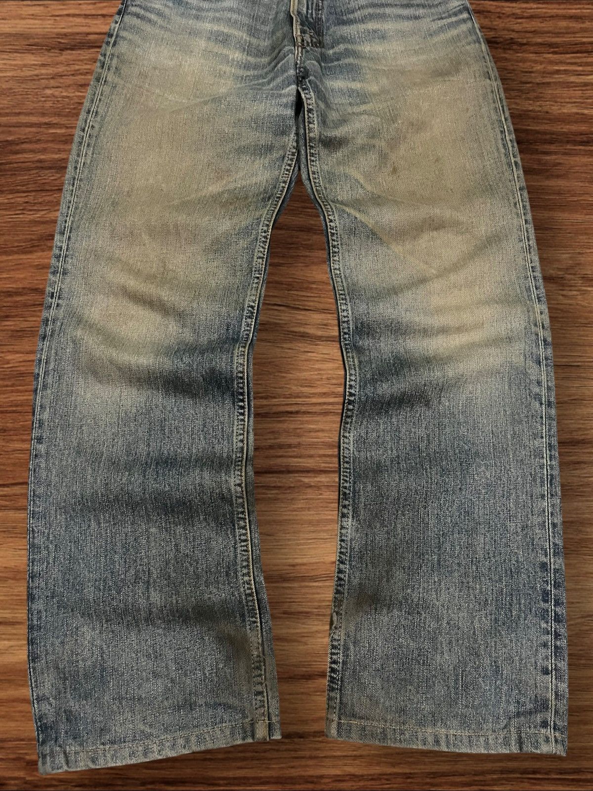 Levi's Vintage Levi’s 502 Japanese Baggy Style Mud Wash Loose Jeans Size US 32 / EU 48 - 7 Thumbnail