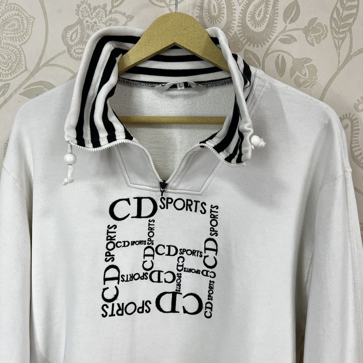 Christian Dior Monsieur Vintage 1980s Christian Dior Sports Monogram Sweatshirts Size US L / EU 52-54 / 3 - 21 Thumbnail