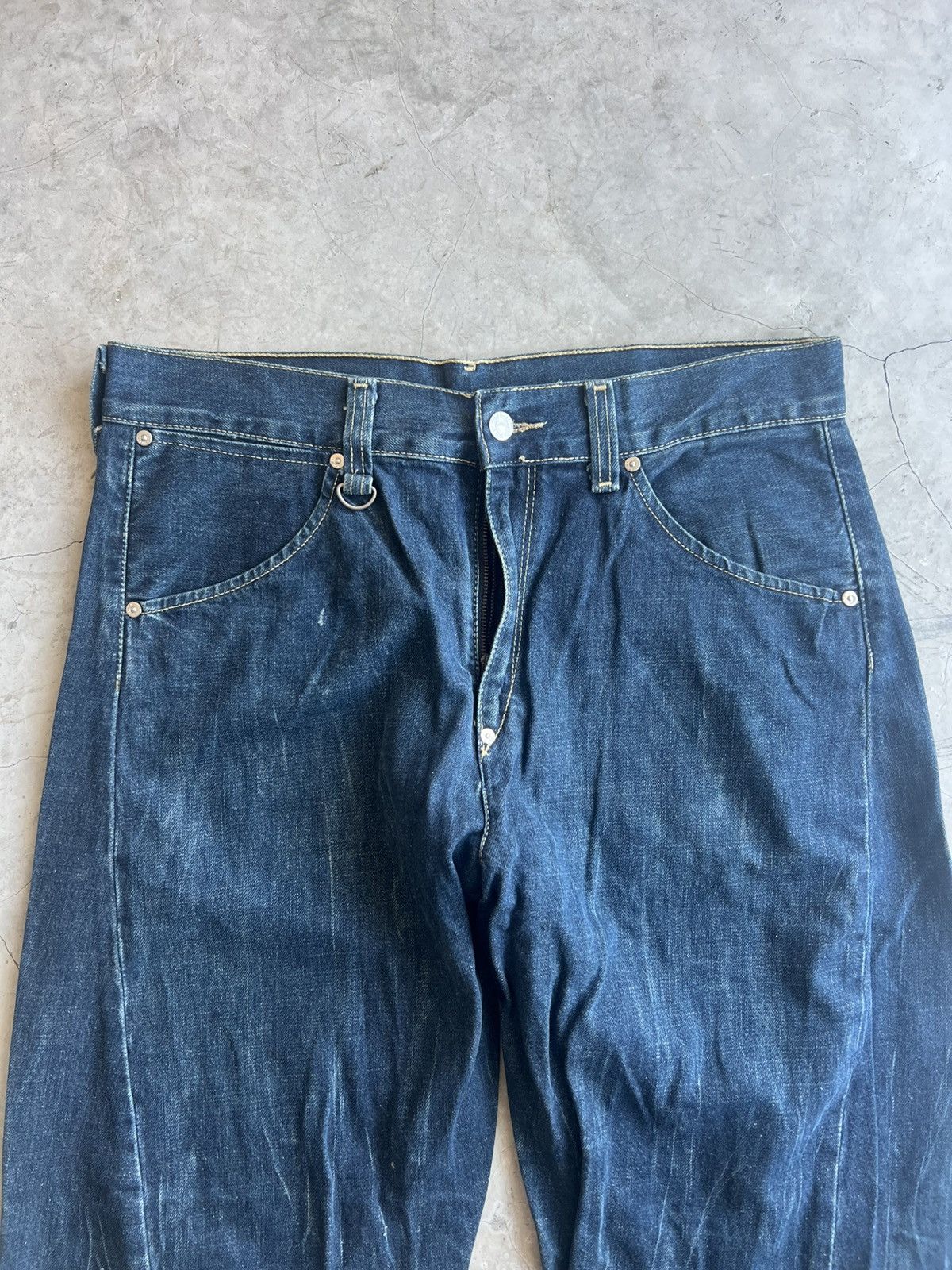 Levi's Levis Engineered Jeans Buckle Back Tag W32 Actual 36x32 Size US 32 / EU 48 - 3 Thumbnail
