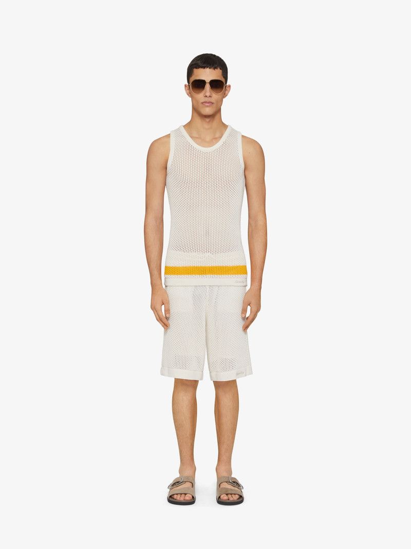 Givenchy o1n1vont0326 Tank Top in White Size US L / EU 52-54 / 3 - 2 Thumbnail