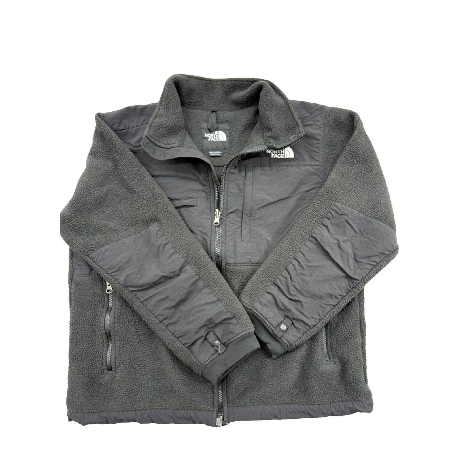 The North Face The North Face Grey Full Zip Fleece Jacket L - Men’s, Vintage-Style Look, Zipper Pockets, Regular Jacket/Coat Length Hip Size US L / EU 52-54 / 3 - 2 Thumbnail