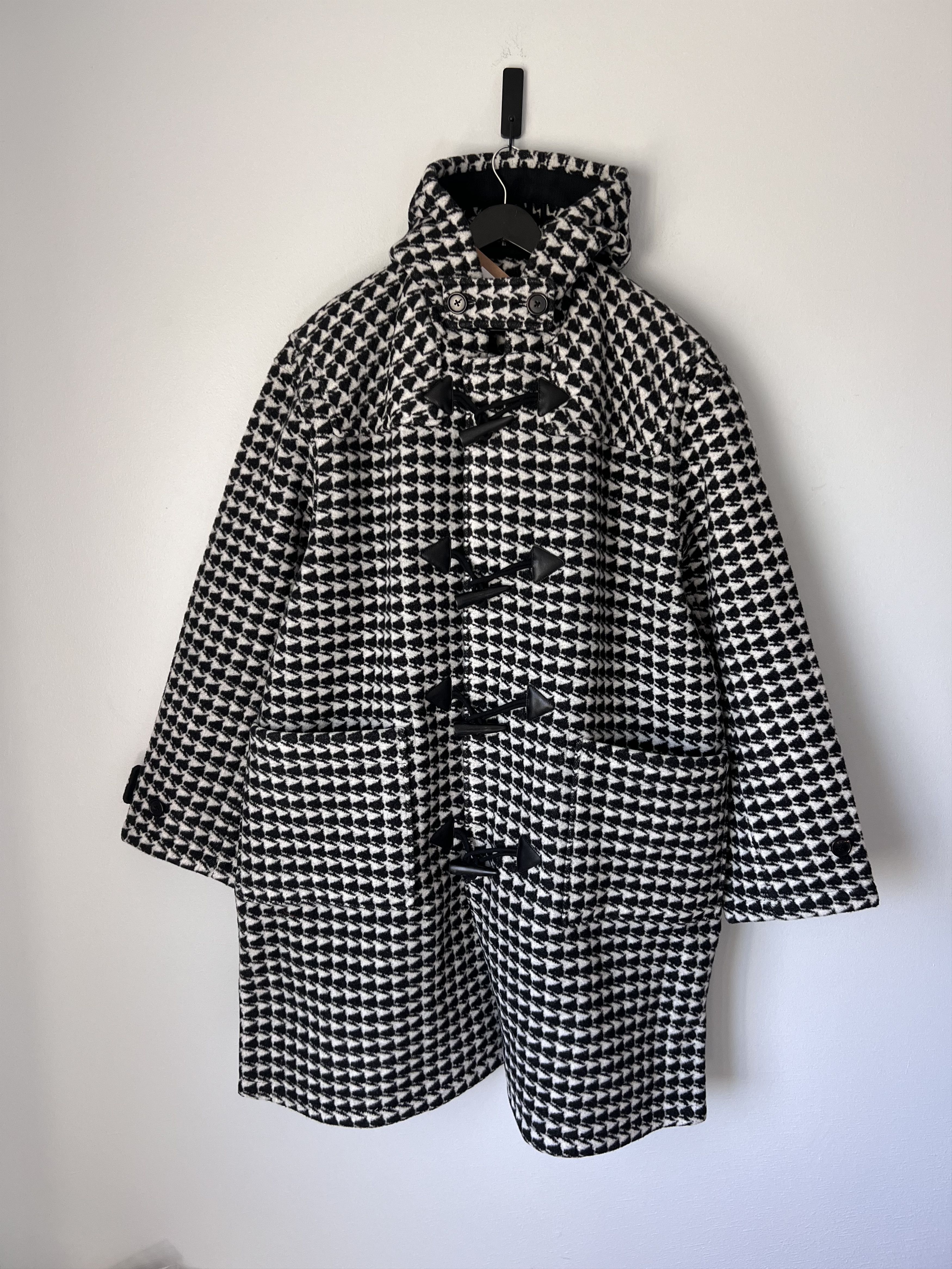 STÜSSY & DENIM TEARS DUFFLE COAT S DUFFLE TEARS COAT STÜSSY DENIM & S