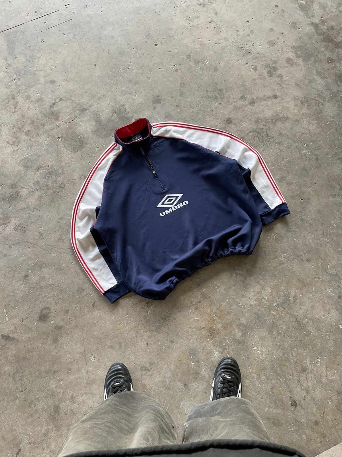Umbro 90s - umbro half zipp Size US XL / EU 56 / 4 - 4 Thumbnail