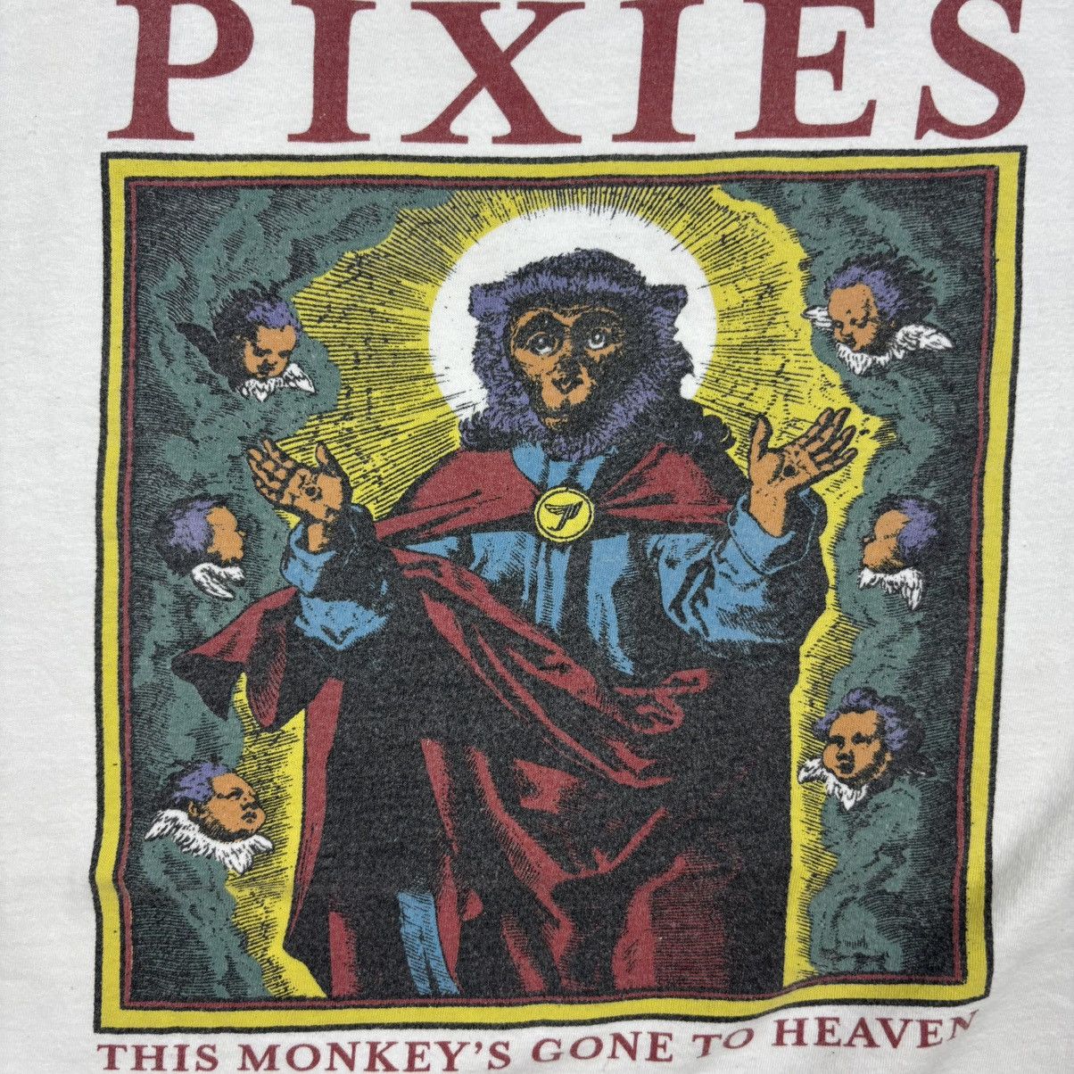 Band Tees Pixies - This Monkey’s Gone To Heaven 2023 Tour Size US XL / EU 56 / 4 - 4 Thumbnail