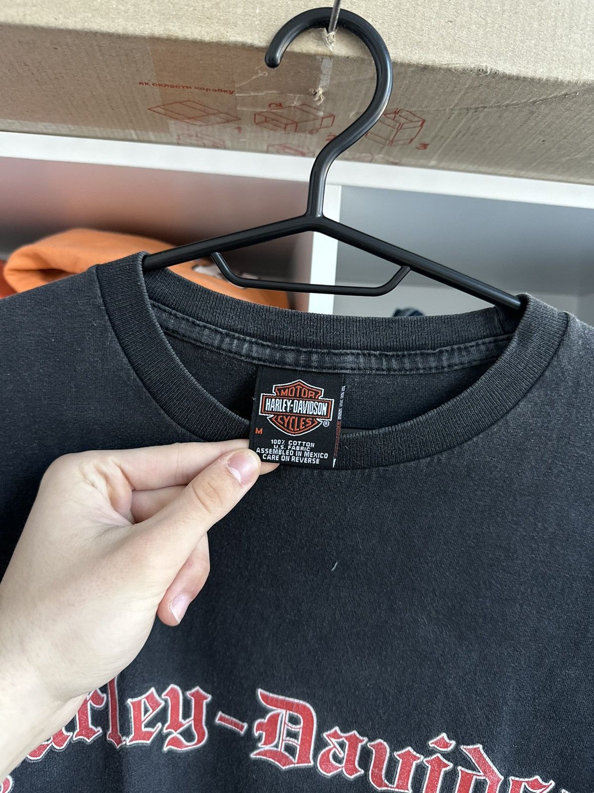 Harley Davidson 🔥VINTAGE FADED 2003 HARLEY DAVIDSON 2 SIDED PRINT T-SHIRT🔥 Size US M / EU 48-50 / 2 - 8 Thumbnail