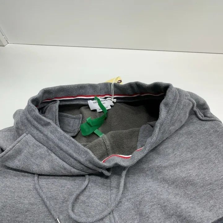 Thom Browne Thom Browne Gray Stripe Knit Sports Pants -2507 Size US 26 / EU 42 - 3 Thumbnail