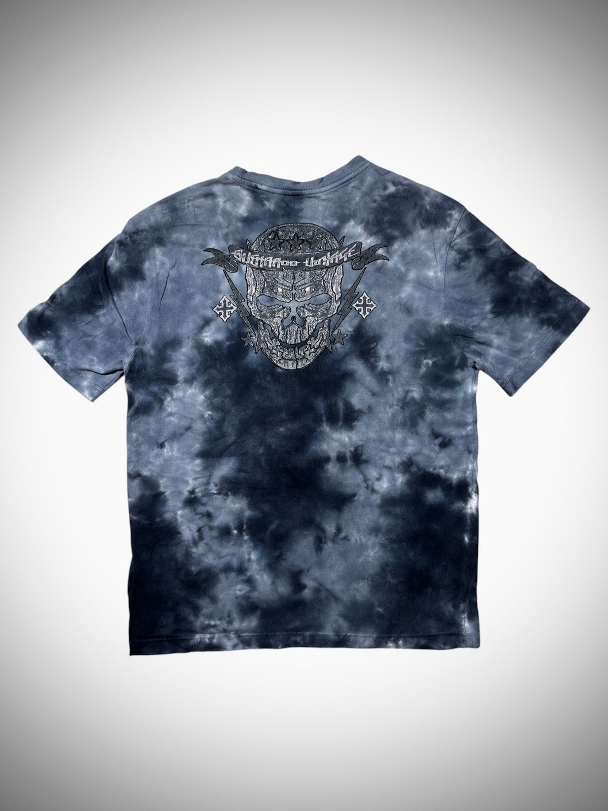 Japanese Brand 2000’s Buckaroo - Vkei Style Skull T-Shirt Size US M / EU 48-50 / 2 - 4 Thumbnail