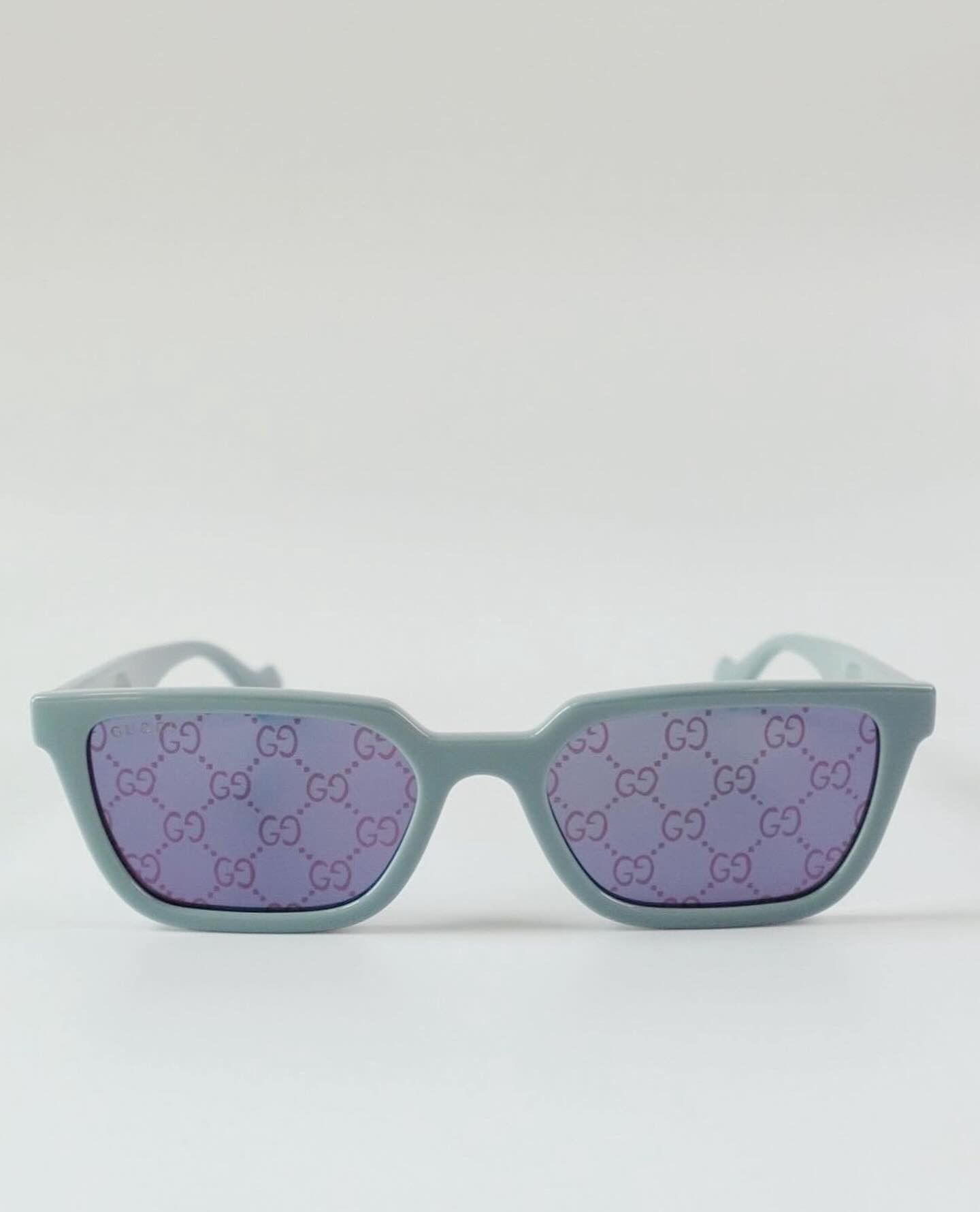 image of New Gucci Gg1539S - 003 Blue Logo Sunglasses, Men's