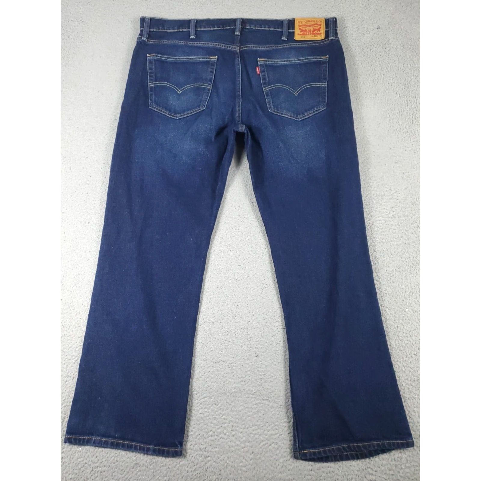 Levi's Levis 559 Mens Blue Relaxed Straight Leg Jeans Size 40x32 Cotton Size US 40 / EU 56 - 6 Thumbnail