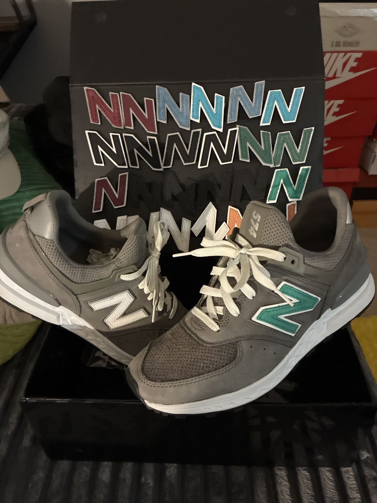 Dover Street Market × New Balance × Ronnie Fieg New Balance 574 Sport Ronnie Fieg X Dover Street Market Size US 10.5 / EU 43-44 - 6 Thumbnail