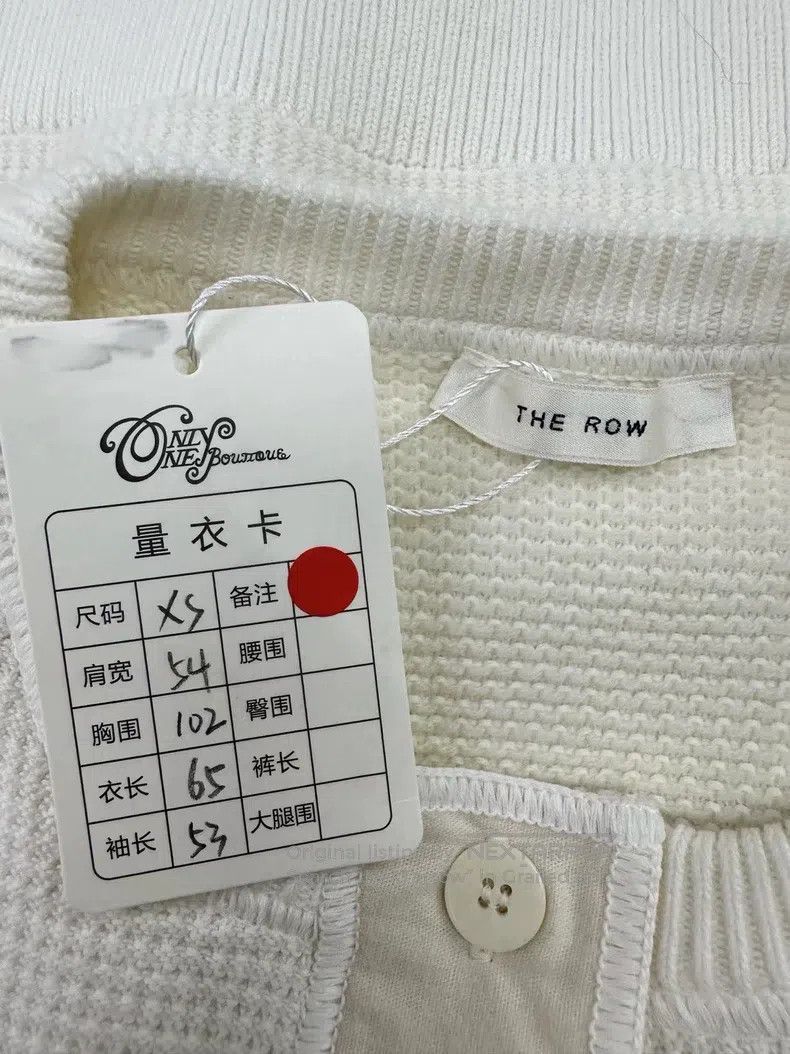 The Row The row Henry Neck Waffle Sweater Size XS / US 0-2 / IT 36-38 - 4 Thumbnail