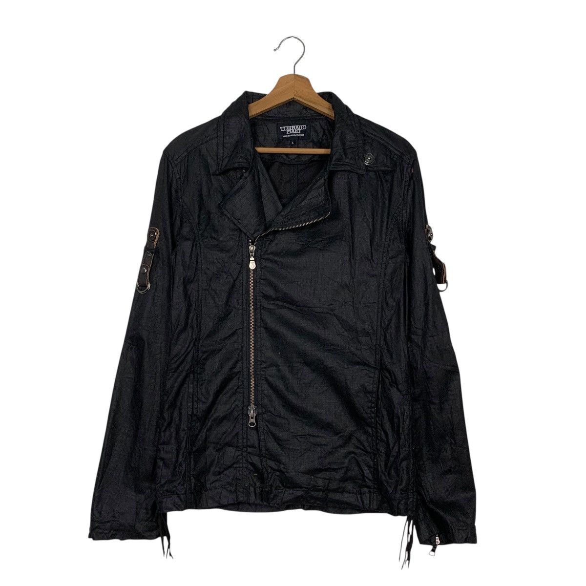 Tornado Mart Tornado Mart Double Colar Biker Jacket Size US S / EU 44-46 / 1 - 1 Thumbnail