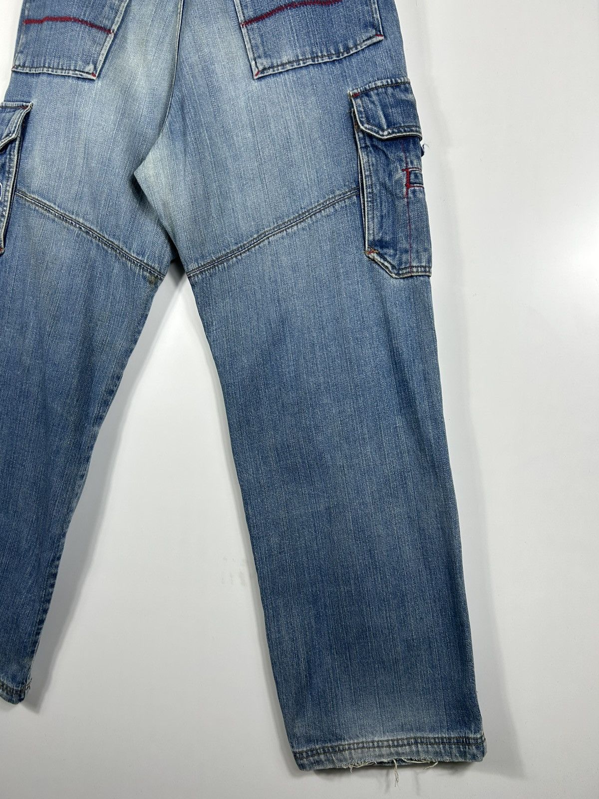 Vintage ⚡️Vintage Piko Hawaiian Cargo Loose Denim Size US 31 - 15 Thumbnail